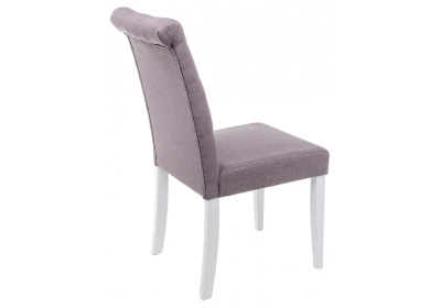 Стул деревянный Amelia white / fabric fog фото Стул деревянный Amelia white / fabric fog. Фото №4