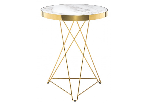 Стол Milena white / gold. Фото №1