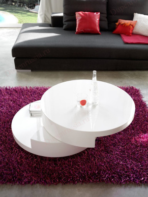 Стол журнальный DUPEN CT-042 белый. Фото №4