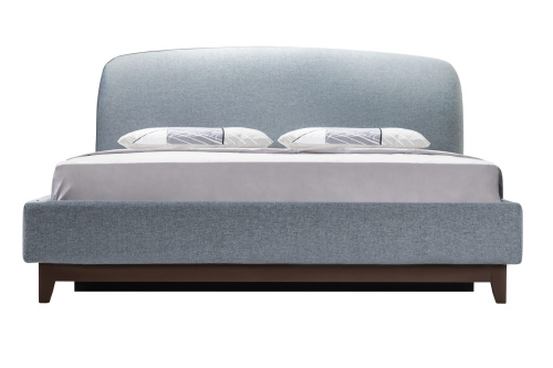 Кровать с ортопедическим основанием и ящиком Сканди Лайт 1.6 Грей фото Кровать с ортопедическим основанием и ящиком Сканди Лайт 1.6 Грей. Фото №6