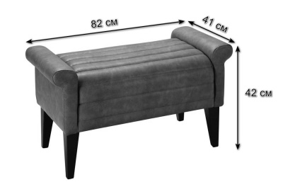 Стул барный Бентли черный фото Стул барный Бентли черный. Фото №3