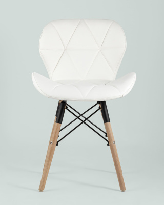 Стул Бон экокожа белый. Фото