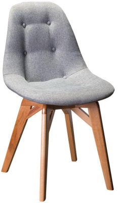 Стул Eames lite Грей/Натуральный Бук. Фото №2