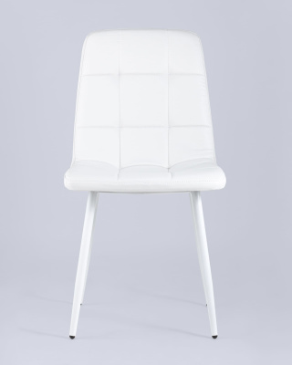 Стул Вольт экокожа белый фото Стул Вольт экокожа белый. Фото