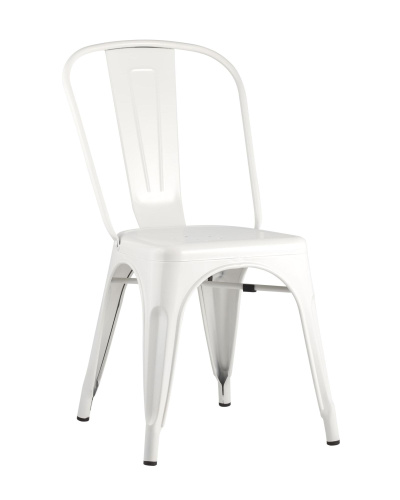 Стул TOLIX белый матовый. Фото №1