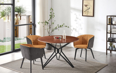 Стол DT-62 Walnut орех фото Стол DT-62 Walnut орех. Фото