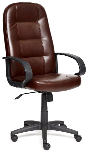 Кресло офисное TetChair Devon (Искусств. коричн. кожа 2 TONE). Фото №1