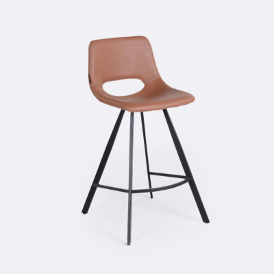 Стул полубарный  Аликанте светло-коричневый фото Стул полубарный  Аликанте светло-коричневый. Фото №2