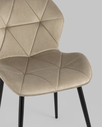 Стул Эдвин велюр капучино. Фото №9