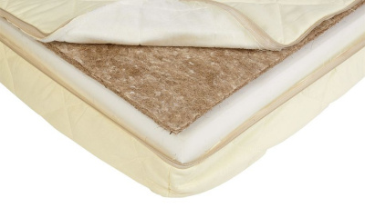 Матрас детский Polini Kids Волшебные сны 1600x800, белый. Фото