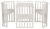 Кроватка Polini Kids Simple 911, белый фото Кроватка Polini Kids Simple 911, белый. Фото №5