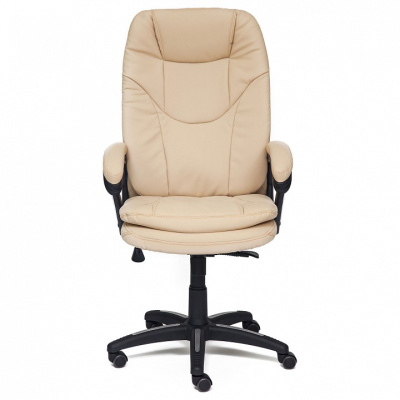Компьютерное кресло COMFORT кож/зам, бежевый, 36-34  id -. Фото
