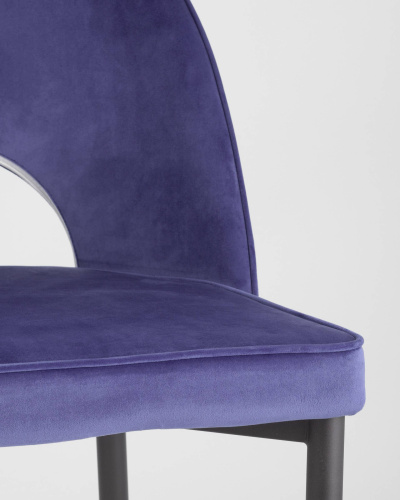 Стул Молли велюр королевский синий. Фото №10