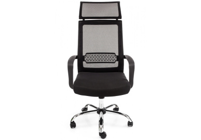 Компьютерное кресло Lion черное. Фото