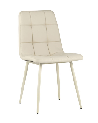 Стул Вольт экокожа кремовый фото Стул Вольт экокожа кремовый. Фото