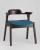 Стул обеденный VINCENT синий 2 шт. фото Стул обеденный VINCENT синий 2 шт.. Фото №3