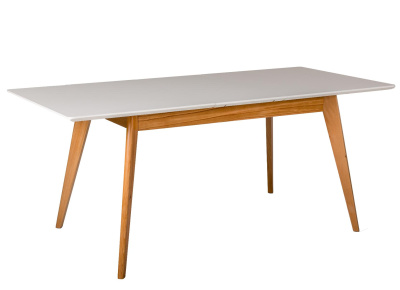 Стол Лунд раскладной 140-180 БУК-Белый фото Стол Лунд раскладной 140-180 БУК-Белый. Фото №2