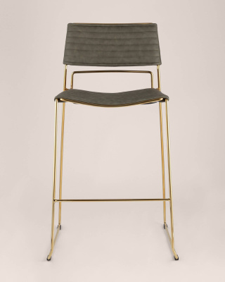 Стул Дэйзи полубарный зеленый. Фото