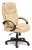 Компьютерное кресло OREON кож/зам, бежевый/бежевый перфорированный, 36-34/36-34/06 (id:  ). Фото №1