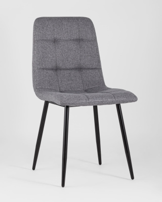 Стул Вольт рогожка серый фото Стул Вольт рогожка серый. Фото