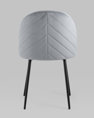 Стул Фолио велюр серый. Фото №6