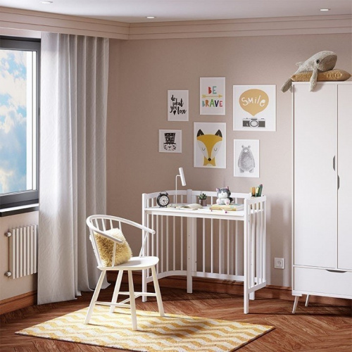 Кроватка Polini kids Simple 120, белый. Фото №10