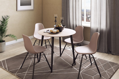 Сканди 2 Стол (обеденный) кофейный/венге. Фото