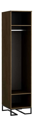 Шкаф одностворчатый Loft 45 см Дуб Табак. Фото №4