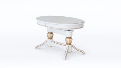 Стол Лира 11 (трансформер) резная нога. Фото