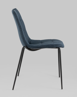 Стул Мелани рогожка синий фото Стул Мелани рогожка синий. Фото №4