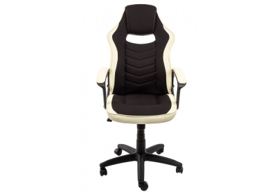 Компьютерное кресло Gamer черное / бежевое. Фото