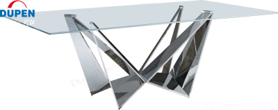 Стол T102C прозрачный фото Стол T102C прозрачный. Фото