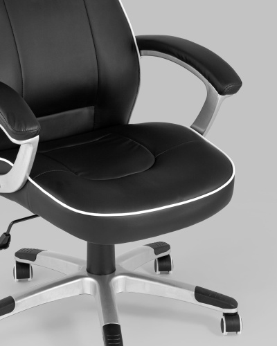 Кресло игровое TopChairs Phantom черное. Фото №9