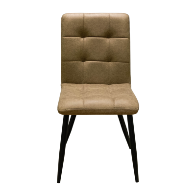 Стул Доби (Каркас (муар черный) тк. коллекции Safari коричневый 021). Фото