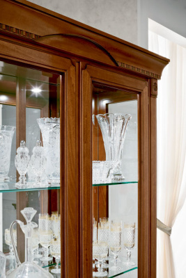 Витрина 2/А с зеркалом и подсветкой 71CI13. Фото