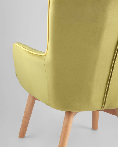 Кресло Манго оливковый. Фото №8