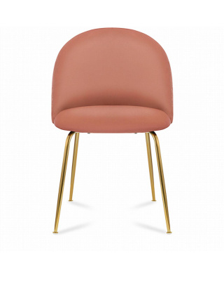 Стул Mystere Gold, розовый фото Стул Mystere Gold, розовый. Фото №5