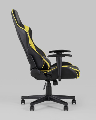 Кресло игровое TopChairs Impala желтое фото Кресло игровое TopChairs Impala желтое. Фото №4