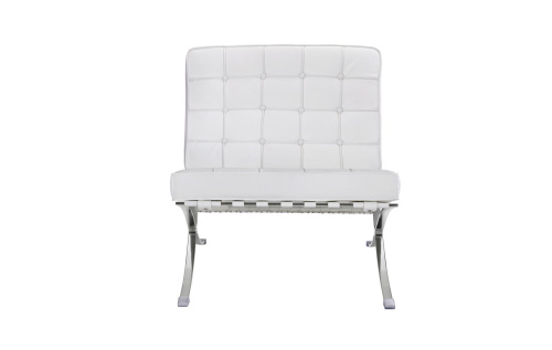 Кресло Barcelona белое. Фото №4