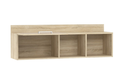 Акварель НМ 011.38-01 М1 Полка Капучино, Дуб Сонома фото Акварель НМ 011.38-01 М1 Полка Капучино, Дуб Сонома. Фото №2