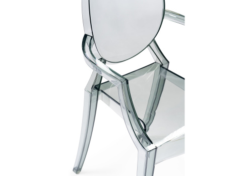 Пластиковый стул Luis gray. Фото №6