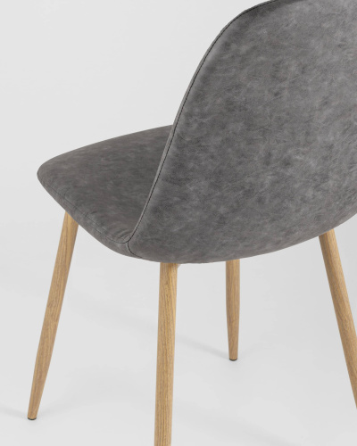 Стул Валенсия винтаж серый. Фото №8