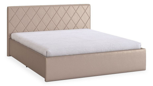 Кровать 1.6 Ника, (1730х2130х960 бронза (экокожа)). Фото №1