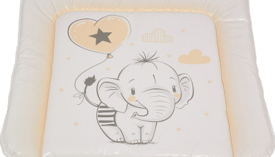 Матрас пеленальный Polini kids Слоник, бежевый фото Матрас пеленальный Polini kids Слоник, бежевый. Фото №5
