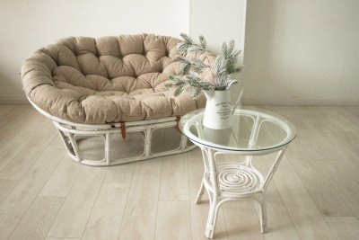 Диван Мамасан 23/02 , цвет: белый. Фото