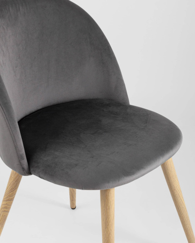 Стул Валенсия пэчворк черно-белый. Фото №9