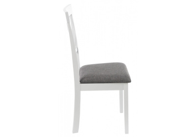 Стул деревянный Стул Shem white / light grey фото Стул деревянный Стул Shem white / light grey. Фото №2