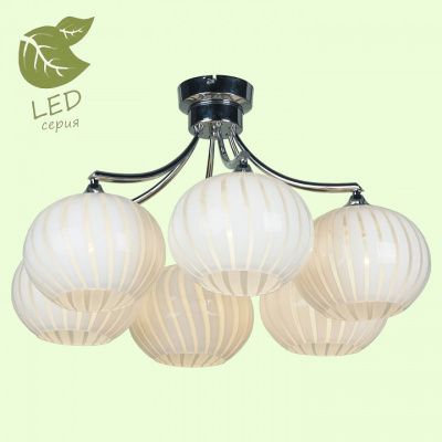 Потолочная люстра Lussole Cesano GRLSF-7203-06 фото Потолочная люстра Lussole Cesano GRLSF-7203-06. Фото №2