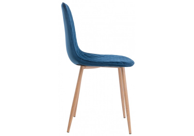 Стул Capri dark blue / wood. Фото №4