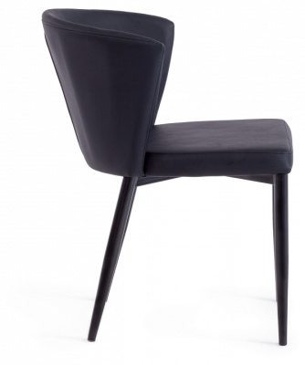 Стул AMY ( mod 09)  металл, PU, 57x52.5x75, черный (поставляется по 2 шт). Фото №2